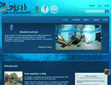 Tablet Screenshot of krab.agh.edu.pl