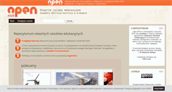 Desktop Screenshot of open.agh.edu.pl