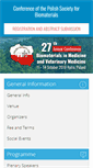 Mobile Screenshot of biomat.agh.edu.pl