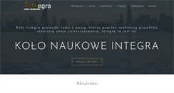 Desktop Screenshot of integra.agh.edu.pl