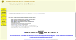 Desktop Screenshot of giigs.agh.edu.pl