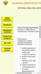 Mobile Screenshot of giigs.agh.edu.pl