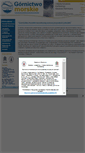 Mobile Screenshot of gornictwomorskie.agh.edu.pl