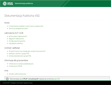 Tablet Screenshot of dydaktyka.iisg.agh.edu.pl