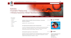 Desktop Screenshot of ppim.agh.edu.pl