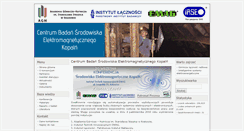 Desktop Screenshot of cbsemk.agh.edu.pl