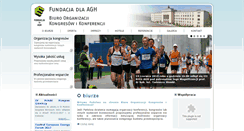 Desktop Screenshot of kongresy.fundacja.agh.edu.pl