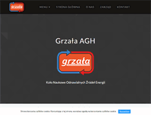 Tablet Screenshot of oze.agh.edu.pl
