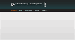 Desktop Screenshot of kkiem.agh.edu.pl