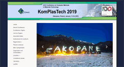Desktop Screenshot of komplastech.agh.edu.pl