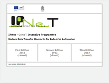 Tablet Screenshot of ipnet.agh.edu.pl