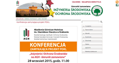 Desktop Screenshot of kierunkizamawiane.agh.edu.pl