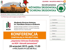 Tablet Screenshot of kierunkizamawiane.agh.edu.pl
