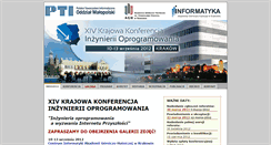 Desktop Screenshot of kkio2012.agh.edu.pl