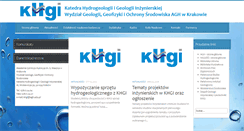Desktop Screenshot of khgi.agh.edu.pl