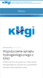 Mobile Screenshot of khgi.agh.edu.pl