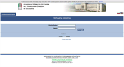 Desktop Screenshot of dziekanat.agh.edu.pl